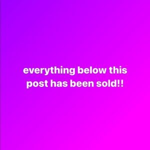 ‼️⬇️ SOLD ⬇️‼️